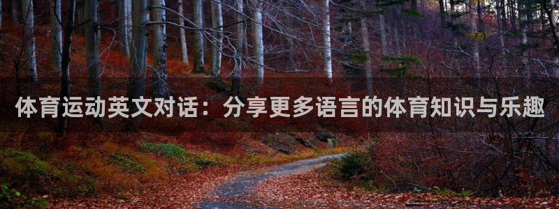 风速体育：体育运动英文对话：分享更多语言的体育知识与乐趣